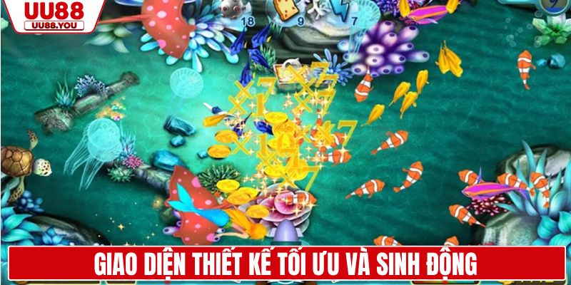 Giao diện thiết kế tối ưu và sinh động