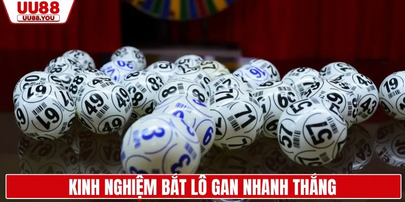 Kinh nghiệm bắt lô gan thắng lớn