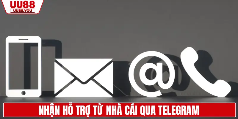 Nhận hỗ trợ từ nhà cái qua telegram