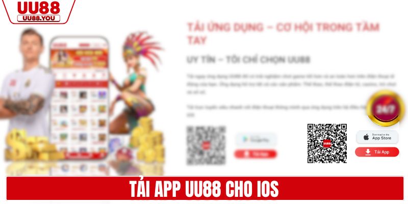 Tải app UU88 cho iOS